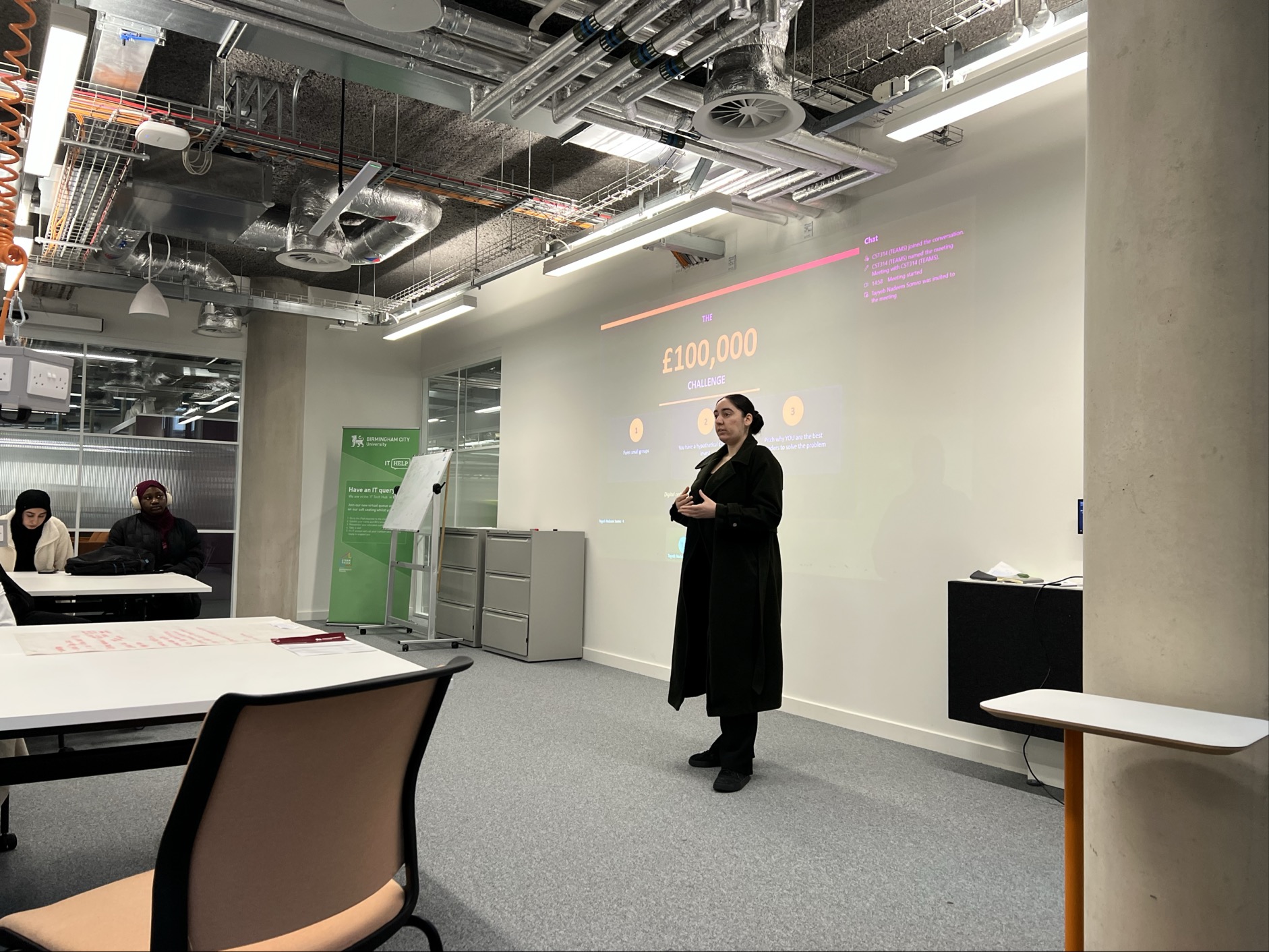 Participants during the first BCU Innovation Labs session