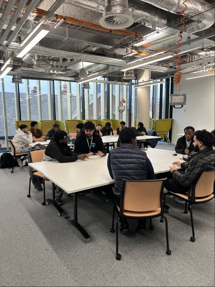 Students attending Session 1 of BCU Innovation Labs